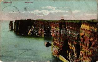 1911 Helgoland, Westklippen / cliffs (EK)