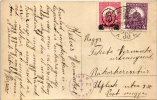 1931 Abbazia, Opatija; hölgyek cápás keretben / ladies with shark frame. Foto Betti photo