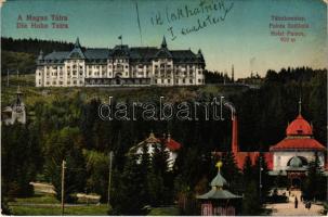 1914 Tátralomnic, Tatranská Lomnica (Magas Tátra, Vysoké Tatry); Palota szálloda / hotel (EK)