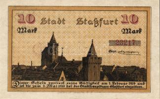 Német Birodalom/Császárság/Straßfurt 1918.10.1. 10M (2x) T:I