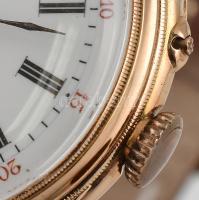 Patek Philippe 18K arany (Au) karóra . Jelzett tok és számlap, Porvédő is jelzett 18K arany, Tokszám...