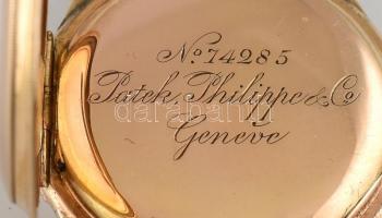 Patek Philippe 18K arany (Au) karóra . Jelzett tok és számlap, Porvédő is jelzett 18K arany, Tokszám...