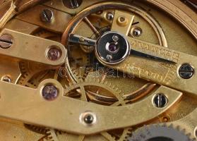 Patek Philippe 18K arany (Au) karóra . Jelzett tok és számlap, Porvédő is jelzett 18K arany, Tokszám...