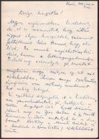 Páskándi Géza (1933-1995) író, költő 17 db képeslapja + 3 db levél Oláh Margitnak