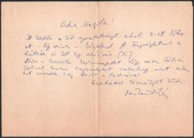 Páskándi Géza (1933-1995) író, költő 17 db képeslapja + 3 db levél Oláh Margitnak
