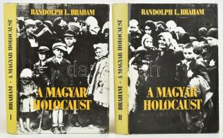 Braham, Randolph L.: A magyar holocaust. I-II. kötet. Bp., 1988, Gondolat. Kiadói egészvászon kötés, papír védőborítóval, jó állapotban.