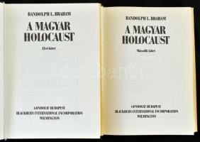 Braham, Randolph L.: A magyar holocaust. I-II. kötet. Bp., 1988, Gondolat. Kiadói egészvászon kötés,...