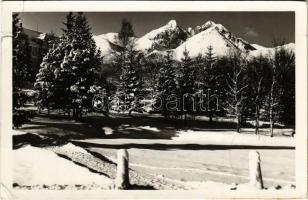 1940 Matlárháza, Matliary, Tatranské Matliare (Magas-Tátra, Vysoké Tatry); (szakadás / tear)