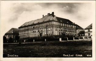 1936 Zólyom, Zvolen; Reálné Gymn. / Reálgimnázium / high school