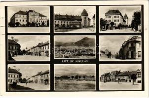 1951 Liptószentmiklós, Liptovsky Mikulás; mozaiklap / multi-view postcard (EK)