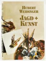 Hubert Weidinger: Jagd + Kunst. Innsbruck, 1985, Hubert Weidinger. Német nyelven. Kiadói egészvászon-kötés, kiadói papír védőborítóban.