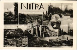 Nyitra, Nitra; mozaiklap / multi-view postcard (EK)