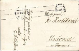 1934 Trencsénteplic, Trencianske Teplice; Celkovy pohl'ad / látkép / general view. Holoubková (...