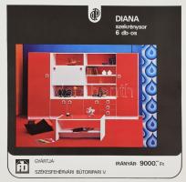 1976 Domus retro lakberendezési ötletek, termékbemutató lapok 70 lap tékával 24x23 cm