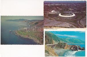 52 db MODERN amerikai képeslap + 2 képeslapfüzet / 52 modern American (USA) postcards + 2 booklets