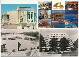 30 db MODERN nyugat európai képeslap: városok / 30 modern Western European town-view postcards