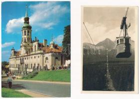 29 db MODERN kelet európai képeslap: városok / 29 modern Eastern European town-view postcards