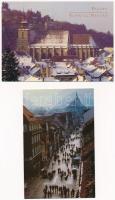 27 db MODERN román képeslap / 27 modern Romanian town-view postcards