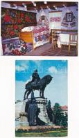 27 db MODERN román képeslap / 27 modern Romanian town-view postcards