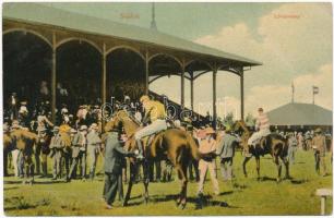 1912 Siófok, Lóverseny. Weisz Lipót 8404 i. (EB)