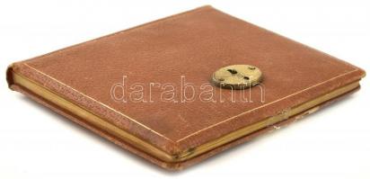 1940 Emlékkönyv kézzel írt bejegyzésekkel, rajzokkal