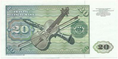 NSZK 1980. 20M T:III
GFR 1980. 20 Mark C:F
Krause P#20