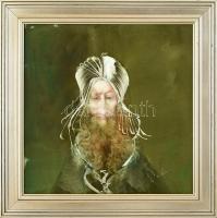 Szász Endre (1926-2003): Portré. Olaj, farostlemez, jelzett. Proveniencia: Előző tulajdonos vásárlás...