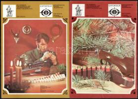 cca 1990 Suhler Jagdwaffen vadászfegyverekről szóló 2 db katalógus