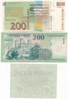 10db-os vegyes, nagyrészt külföldi bankjegy, közte Madagaszkár, Német Birodalom, India T:vegyes
10p...