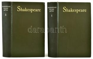 Shakespeare összes művei. I-II. kötet. Bp., 1964, Európa, 1585+2 p. + 1445+2 p. Kiadói aranyozott egészbőr-kötés. Ritka!