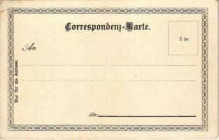 Historischer Festzug Wien 1898. (32 Blätter) Blatt 1. Stabträger, Herolde, Reichsinsignien, Fanfaren...
