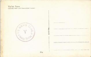 Nagy-Fátra, Velká Fatra; Lyziarsky terén pod Kremnickymi horami / Síterep a Körmöci hegyek alatt, té...