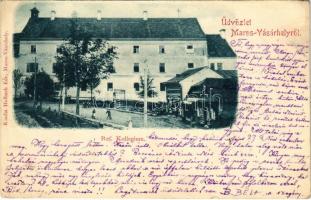 1900 Marosvásárhely, Targu Mures; Református kollégium. Holbach Edfe / Calvinist boarding school (Rb)