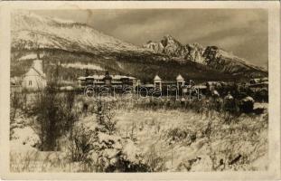 Újtátrafüred, Neu-Schmecks, Novy Smokovec (Tátra, Magas-Tátra, Vysoké Tatry); látkép / general view. Foto E. Dietz