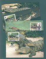 2003 WWF Krokodil CM Mi 4553-4556