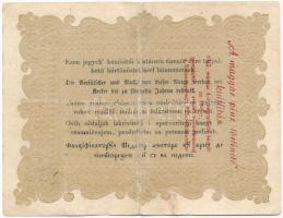 1848. 10Ft utánnyomat, hátlapon "A magyar pénz története kiállítás - 1962. március 4.-i megnyit...