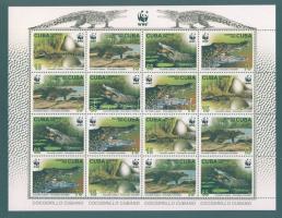 2003 WWF Krokodil kisív Mi 4553-4556