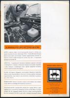 cca 1975 Zsiguli VAZ 2101 magyar nyelvű, képekkel illusztrált reklámprospektusa