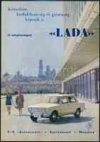 cca 1975 Kényelem, fordulékonyság és gyorsaság képezik a LADA fő tulajdonságait. kétoldalas reklámlap