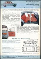 cca 1975 "Kényelem, fordulékonyság és gyorsaság képezik a LADA fő tulajdonságait." kétolda...