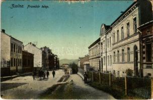 Zsolna, Zilina; Frambór telep / street (fl)