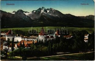 1916 Késmárk, Kezmarok; Tököly vár. Feitzinger Ede No. 687. / castle (EK)