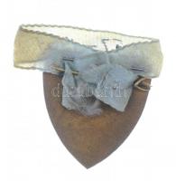 1961. "Eötvös Loránd Tudományegyetem - Ságvári Endre Gyakorló Iskola" zománcozott Br iskol...