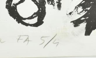 Vilhelm (Wilhelm) Károly (1943-2011): Krúdy illusztráció (erotikus grafika). Rota (ofszet), papír, j...