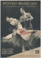 1940 Broadway Melody, a zenés, táncos, énekes filmek királya - ismertető prospektus