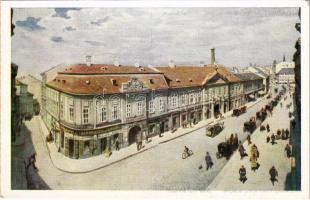 Budapest V. Az Athenaeum egykori palotája (lebont. 1897) Műemlékek Országos Bizottsága III. sorozat s: Cserna K.