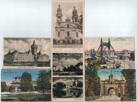 65 db RÉGI magyar város képeslap / 65 pre-1945 Hungarian town-view postcards