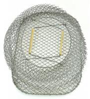 Összecsukható fémhálós cekker, 32,5x23,5 cm