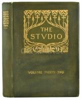 1904 The Studio c. művészeti lap teljes évfolyama egészvászon kötésben.
