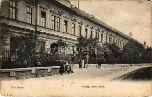 Komárom, Komárnó; Községi elemi iskola / school (EK)